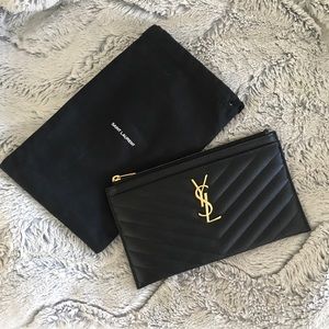 YSL Monogram Matte Quilted Pouch ✨NEW ✨